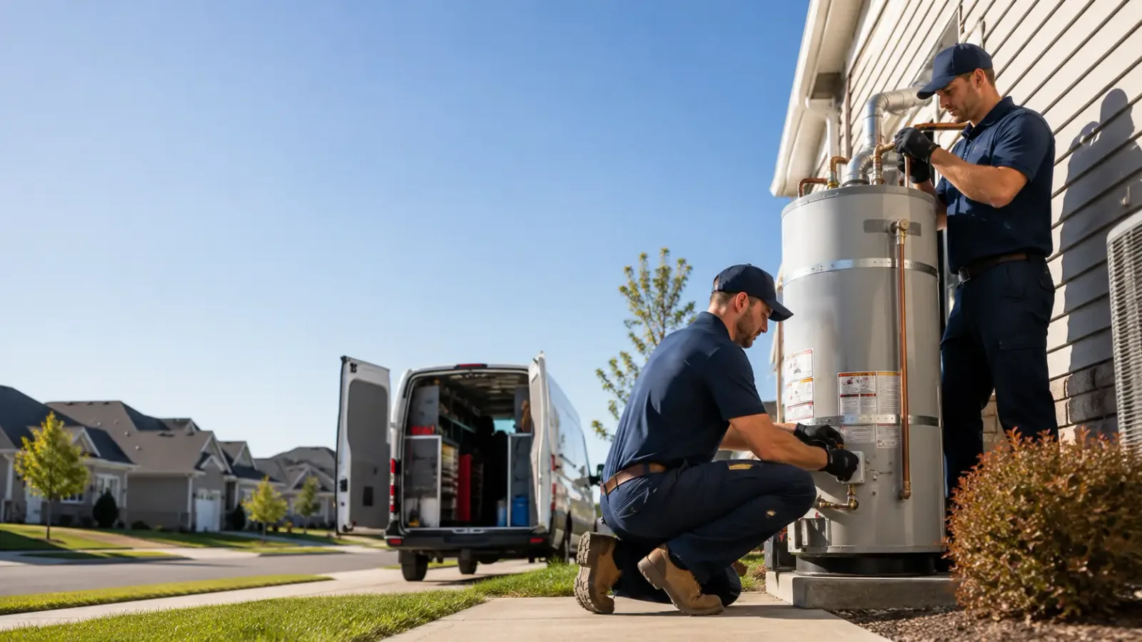 Water Heater Installation in Dalbo, MN